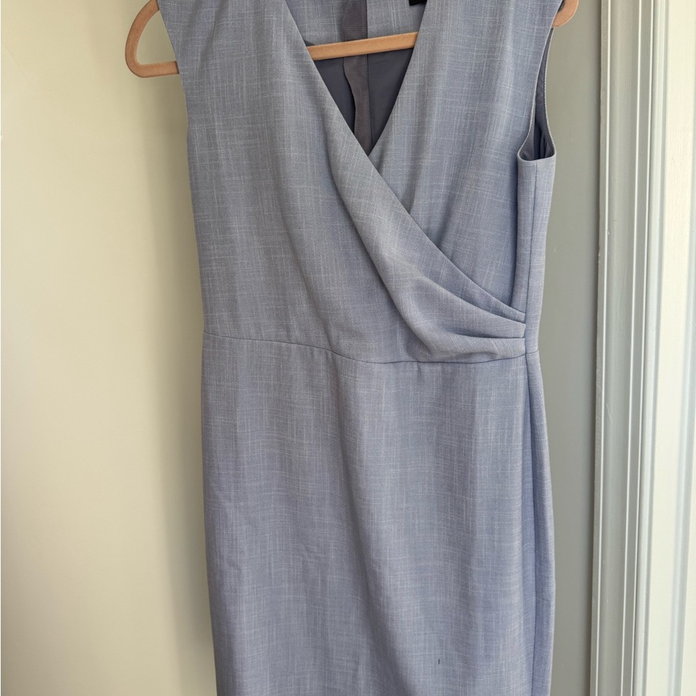 Ann Taylor - Blue suit dress 4P